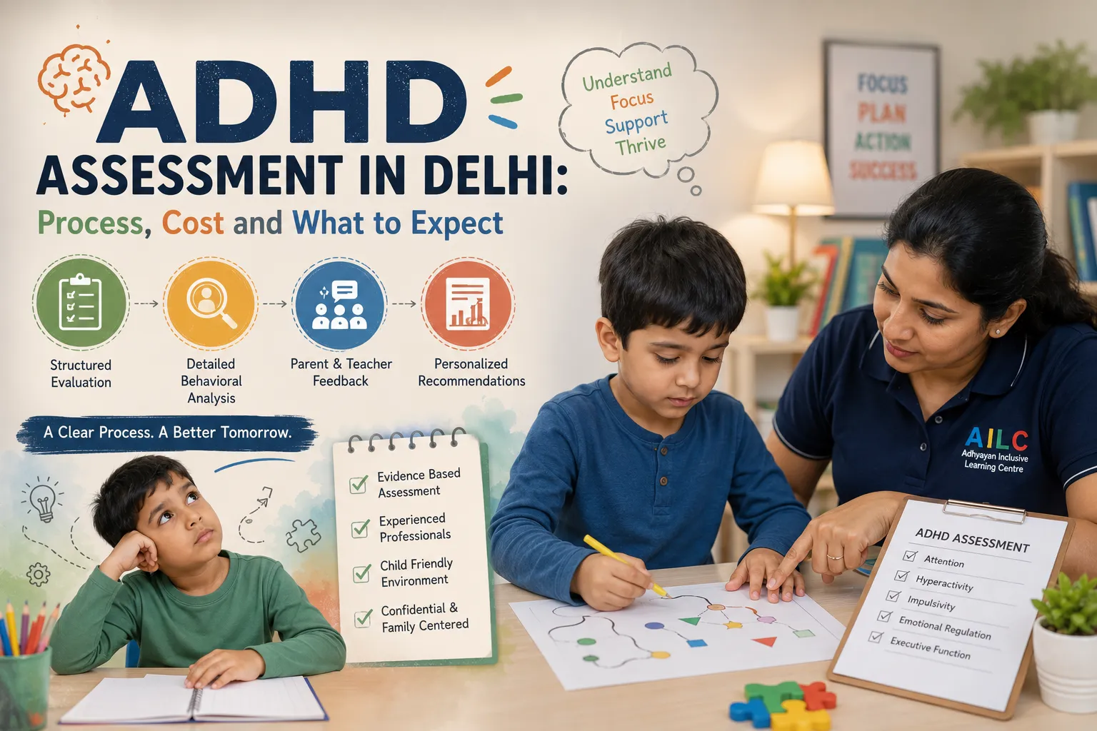 ADHD Assessment in Delhi: Process, Cost and What to Expect