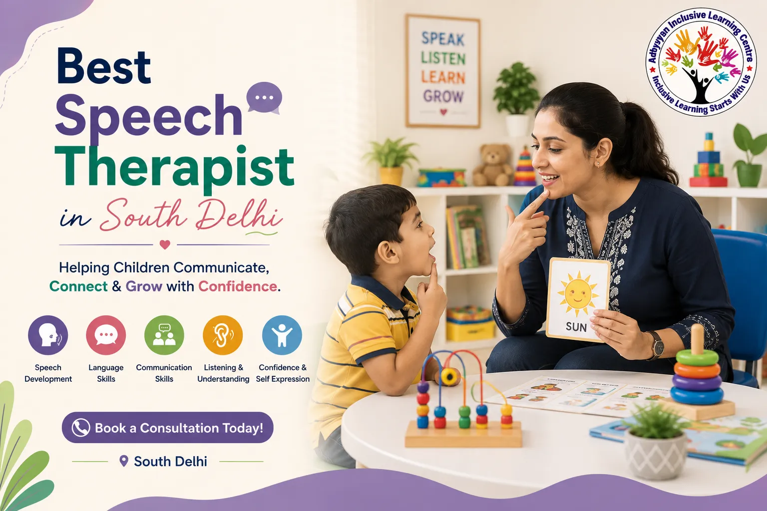 Best Speech Therapist in South Delhi