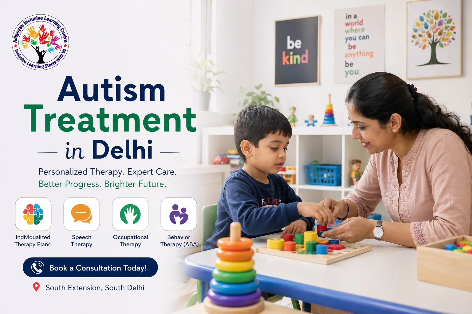 Autism Treatment in Delhi